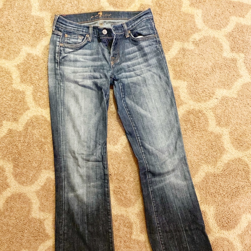 7 for all Mankind long bootcut jeans